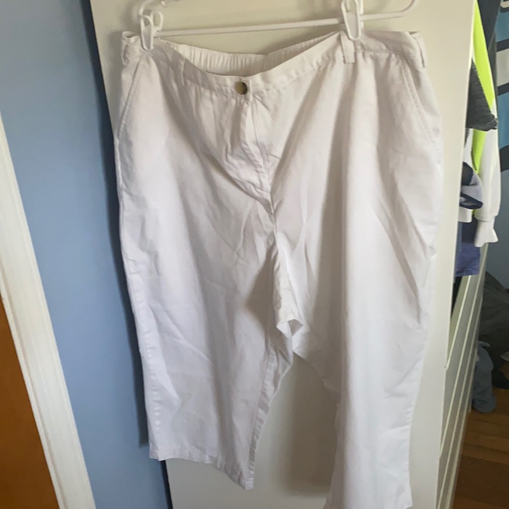 White pants